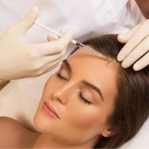 Woman Getting PRP Injection for Hair Growth | Manhattan Laser Spa in NYC
