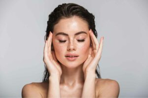 Beautiful girl photo having age spots on face | Manhattan Laser Spa in NYC